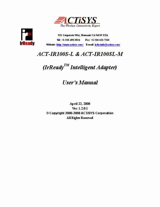 ACTiSYS Network Card ACT-IR100S-L-page_pdf